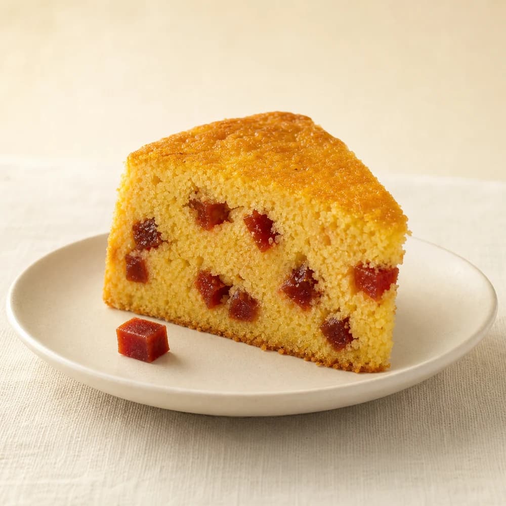 Bolo Fubá com goiabada da Doces Vó Lena